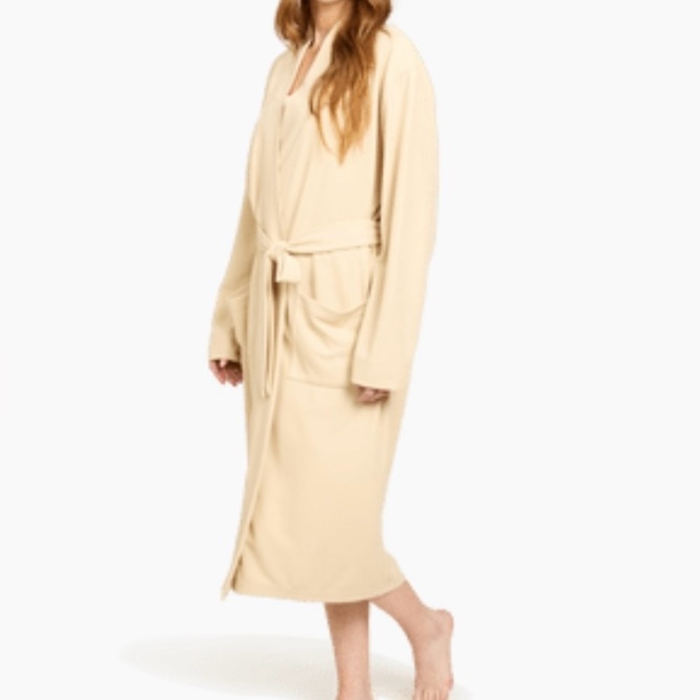 Line & Dot -Waffle Knit Robe. NWT